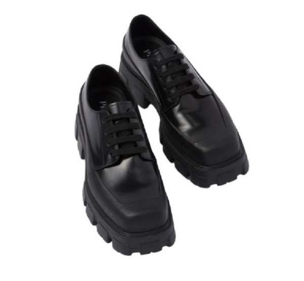 Giày Prada Derby Brushed 'Black' 2EG411-055-F0002 - Ảnh 3