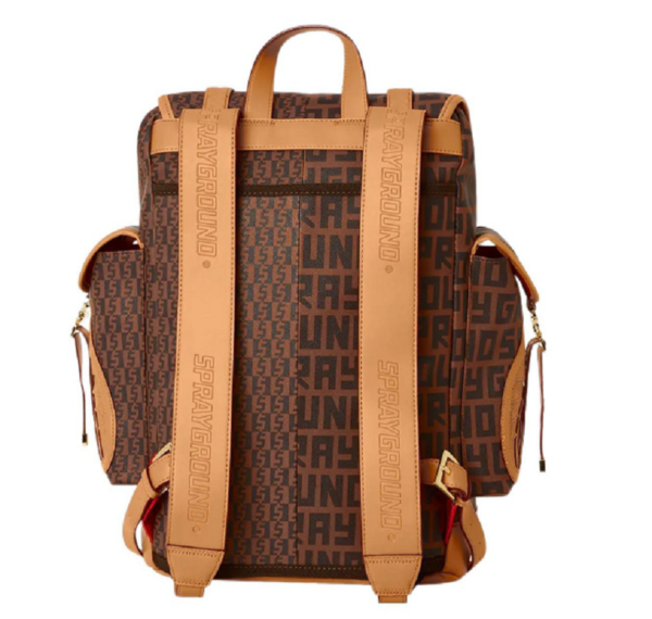 Balo Sprayground Embossed Label 'Brown' 910B4711NSZBROWN - Ảnh 3