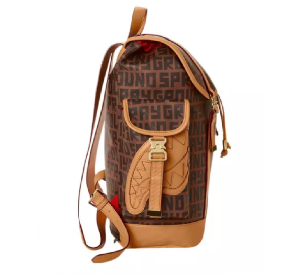 Balo Sprayground Embossed Label 'Brown' 910B4711NSZBROWN - Ảnh 2