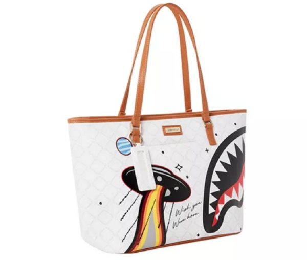 Túi Sprayground Ailen Rich 'White' W0825522 - Ảnh 4