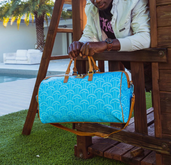 Túi Sprayground Llluchains Turq 'Blue' W0825518 - Ảnh 5