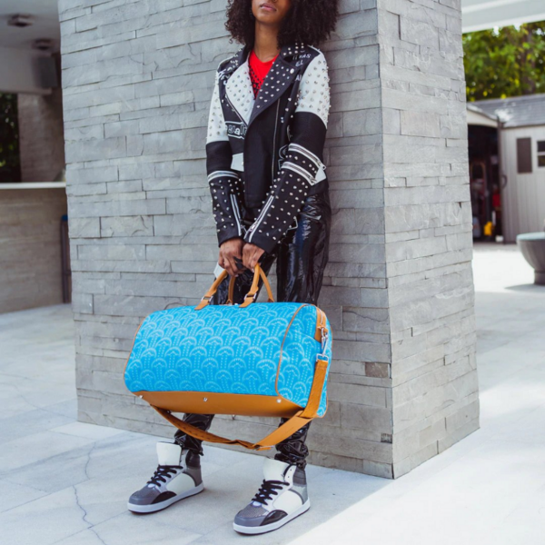 Túi Sprayground Llluchains Turq 'Blue' W0825518 - Ảnh 3