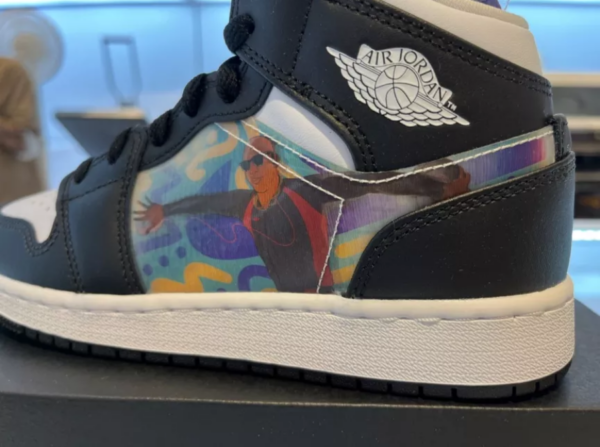 Giày Nike Air Jordan 1 Mid Wmns 'Hologram' DR9495-001 - Ảnh 7