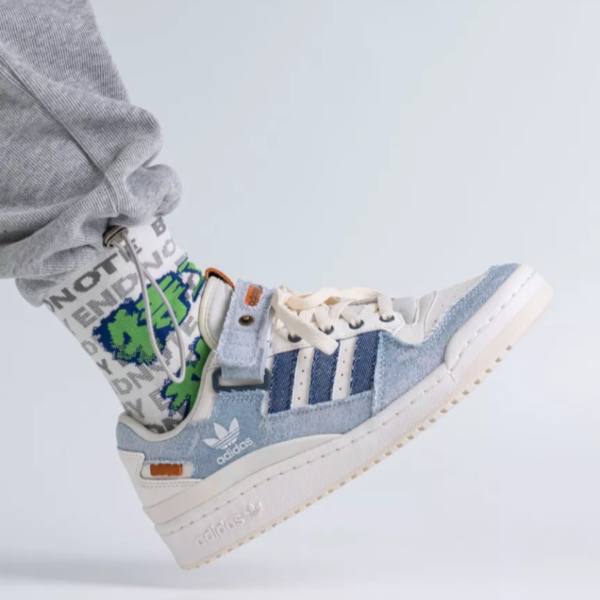 Giày Adidas Forum Low 'Blue' HQ6334 - Ảnh 2