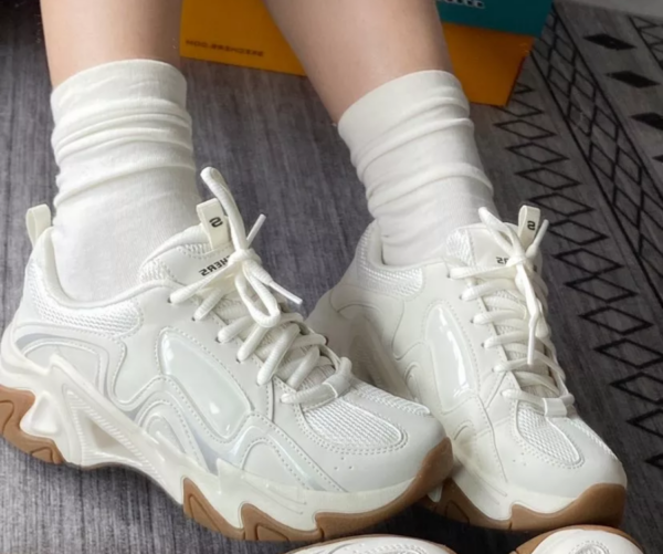 Giày Skechers Fashion 'White' 896151-NAT - Ảnh 4