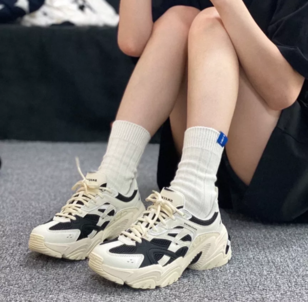 Giày Skechers STAMINA x Skechers Joint 'Beige Black' 149514-NTBK - Ảnh 3