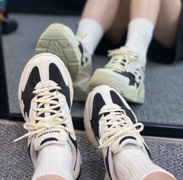Giày Skechers STAMINA x Skechers Joint 'Beige Black' 149514-NTBK - Ảnh 5