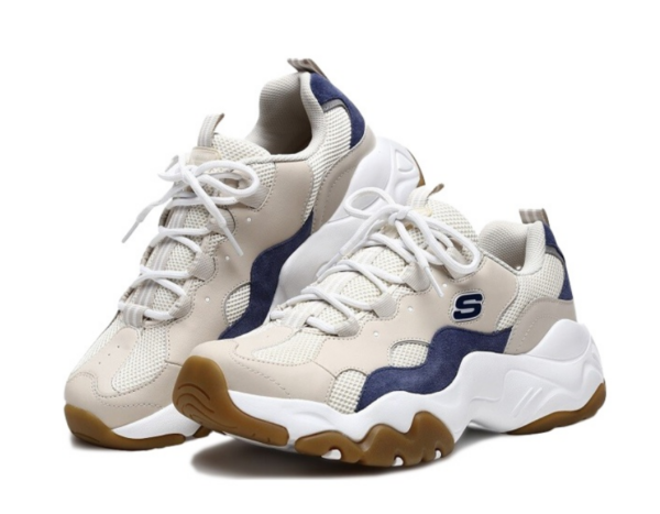 Giày Skechers D'lites 'Cream Blue' 999880-TAN - Ảnh 6