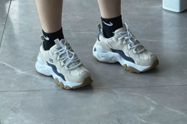 Giày Skechers D'lites 'Cream Blue' 999880-TAN - Ảnh 4
