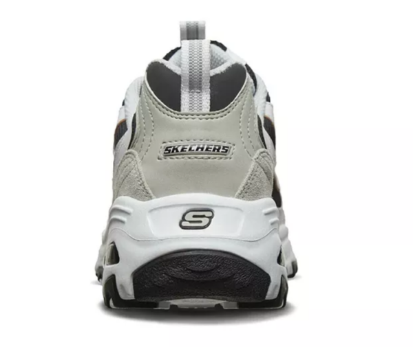 Giày Skechers D'Lites 'White Gray' 66666228-WLGY - Ảnh 4