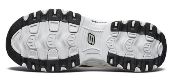 Giày Skechers D'Lites 'White Gray' 66666228-WLGY - Ảnh 5