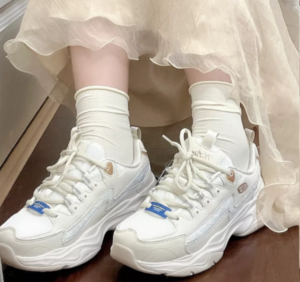 Giày Skechers D'Lies 'White' 896147-OFWT - Ảnh 4