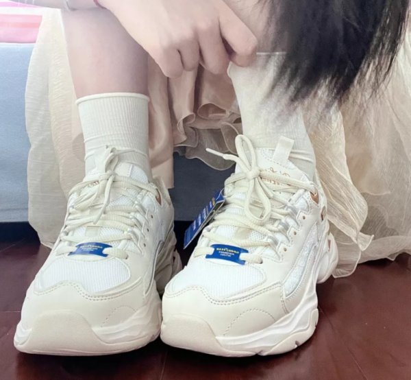 Giày Skechers D'Lies 'White' 896147-OFWT - Ảnh 3