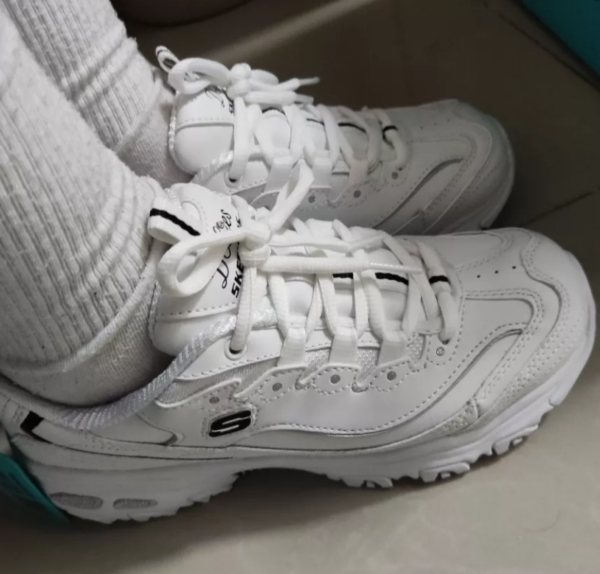 Giày Skechers D'Lites 'White' 11931-WBK - Ảnh 3