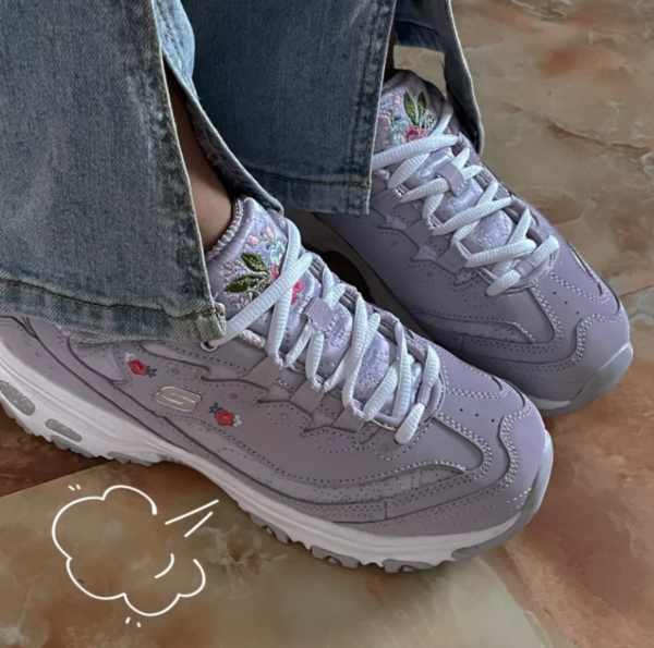 Giày Skechers D'Lites 'Purple' 11977-LAV - Ảnh 2