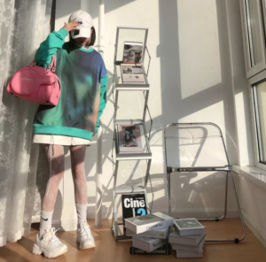 Alternative view of Giày Skechers D'Lites 'White Beige' 66666214-WNT