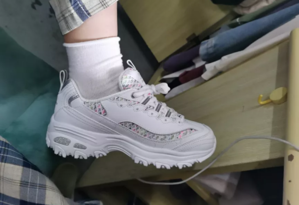 Giày Skechers D'Lite 1.0 'Gray' 13144-WMLT - Ảnh 4
