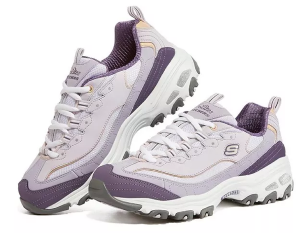 Giày Skechers D'Lite 'Purple' 13143-LAV - Ảnh 4