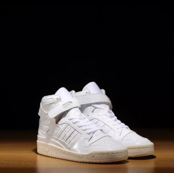 Giày Adidas Forum Mid Patent White G58066 - Ảnh 4