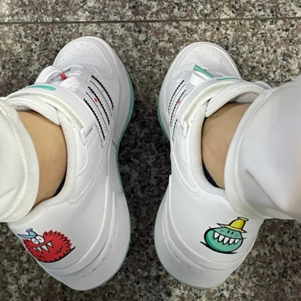 Giày Adidas X Kevin Lyons Forum Low Shoes H01440 - Ảnh 3