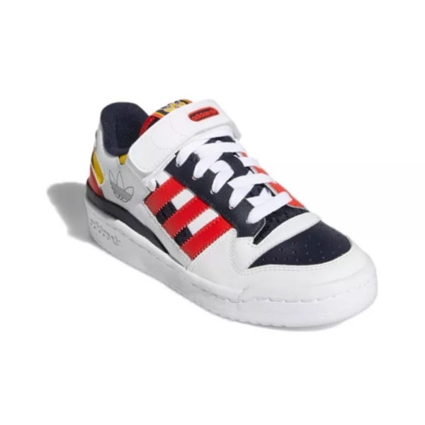 Giày Adidas Forum Low J 'Legend Ink Red' H04423 - Ảnh 4