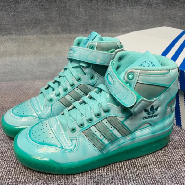 Giày Adidas Jeremy Scott x Forum High 'Dipped Acid Mint' G54993 - Ảnh 4