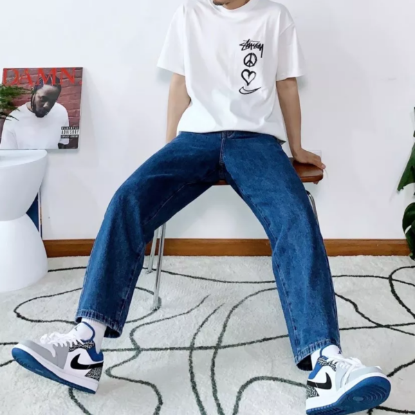 Giày Nike Air Jordan 1 Low SE 'True Blue' DM1199-140 - Ảnh 2
