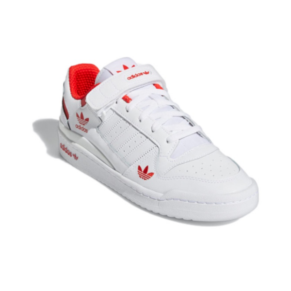 Giày Adidas Forum Low 'Cloud White Red' H01674 - Ảnh 3
