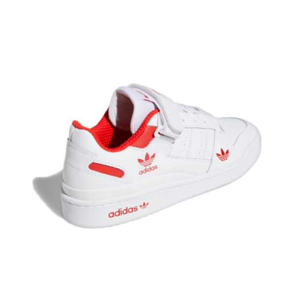 Giày Adidas Forum Low 'Cloud White Red' H01674 - Ảnh 4
