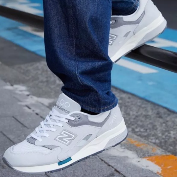 Giày New Balance 1600 Greige Pack 'Rain Cloud' CM1600RC - Ảnh 2