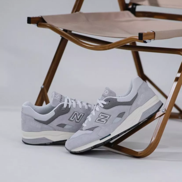 Giày New Balance 1600 Greige Pack 'Rain Cloud' CM1600RC - Ảnh 3