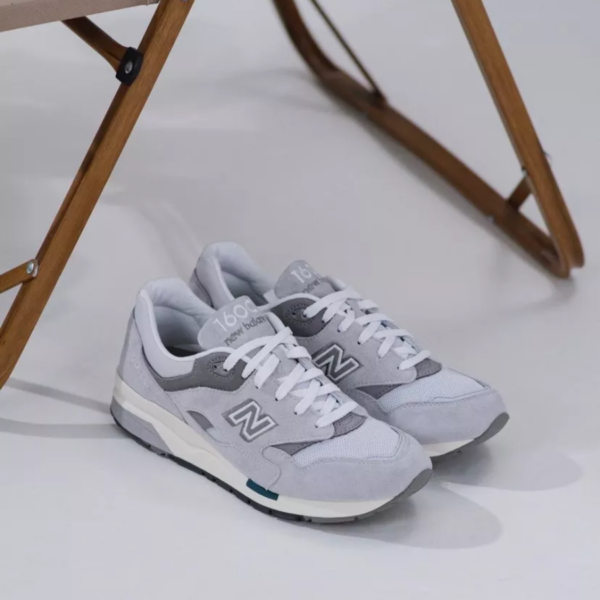 Giày New Balance 1600 Greige Pack 'Rain Cloud' CM1600RC - Ảnh 4