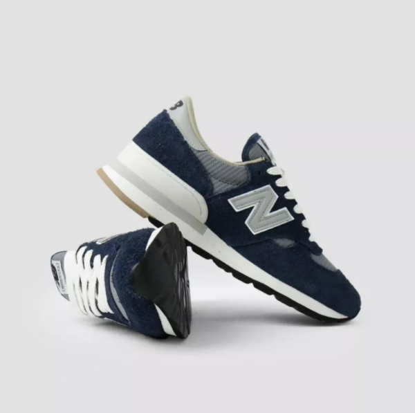 Giày New Balance 990v1 x Carhartt WIP 'Dark Navy' M990CH1 - Ảnh 6