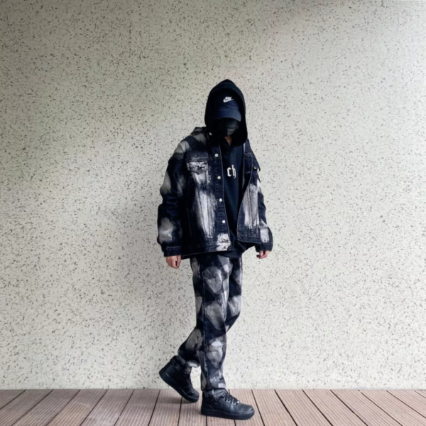 Giày Nike Air Force 1 Mid '07 'Triple Black' 315123-001 - Ảnh 3