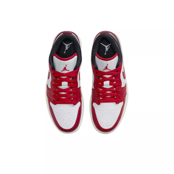 Giày Nike Air Jordan 1 Low Reverse 'Black Toe' DC0774-160 - Ảnh 9