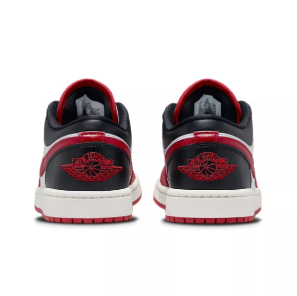 Giày Nike Air Jordan 1 Low Reverse 'Black Toe' DC0774-160 - Ảnh 10
