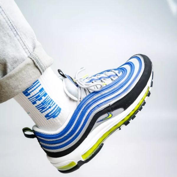 Giày Nike Air Max 97 'Atlantic Blue Voltage Yellow' DM0028-400 - Ảnh 3