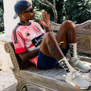 Alternative view of Giày Adidas Pharrell x NMD Human Race 'Sesame' Q46468