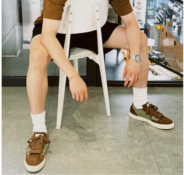 Giày Golf Le Fleur x Converse GLF 2.0 'Oil Green Bison' 173187C - Ảnh 2
