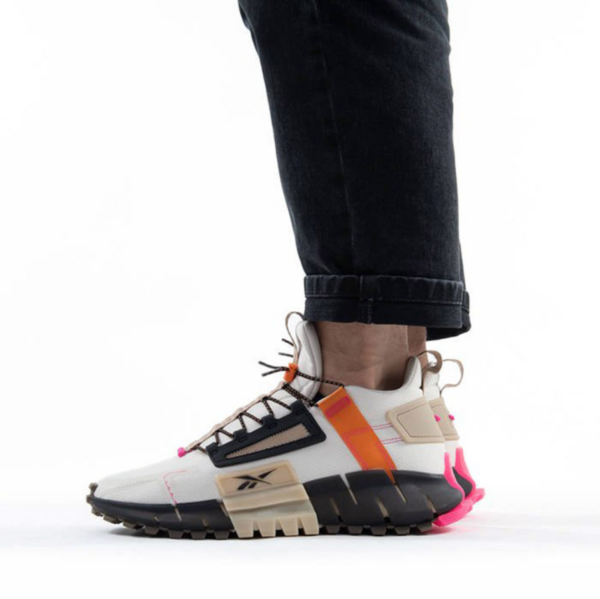 Giày Reebok Zig Kinetica Edge 'Alabaster Orange Pink' FV3835 - Ảnh 2