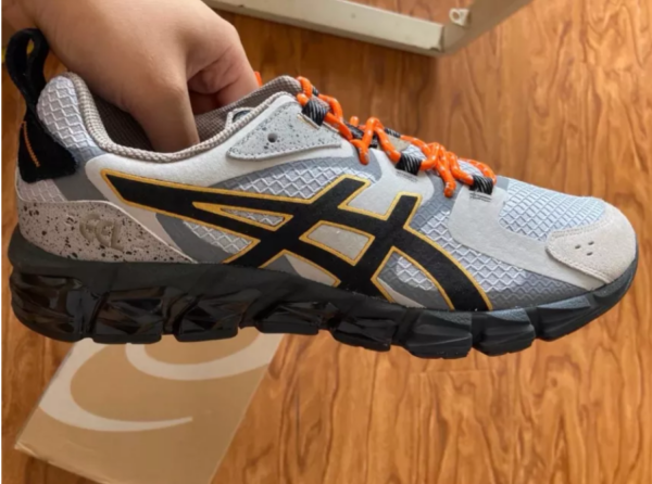 Giày Asics Gel Quantum 180 'Oyster Grey And Black' 1201A259-021 - Ảnh 4