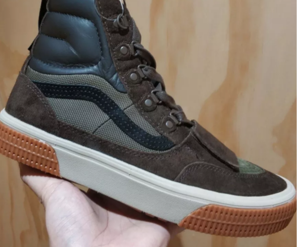 Giày Vans Static ComfyCush MTE 'Grape Leaf Gum' VN0A4P3LTWS - Ảnh 4