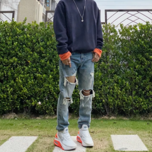 Alternative view of Giày Nike Adapt Auto Max Pure 'Grey Red' CW7271-002