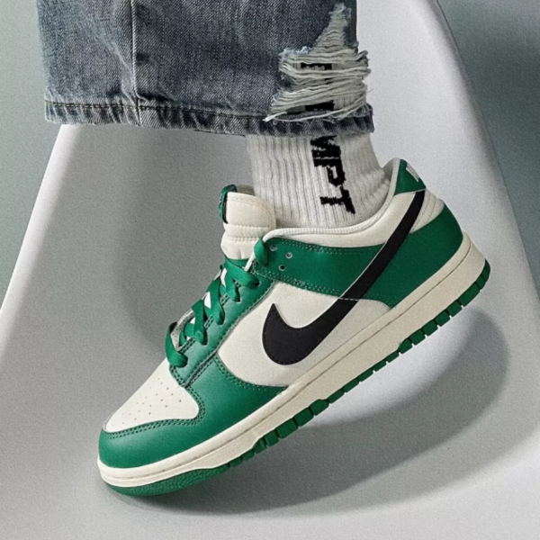 Giày Nike Dunk Low Retro SE Jackpot 'Malachite' DR9654-100 - Ảnh 2
