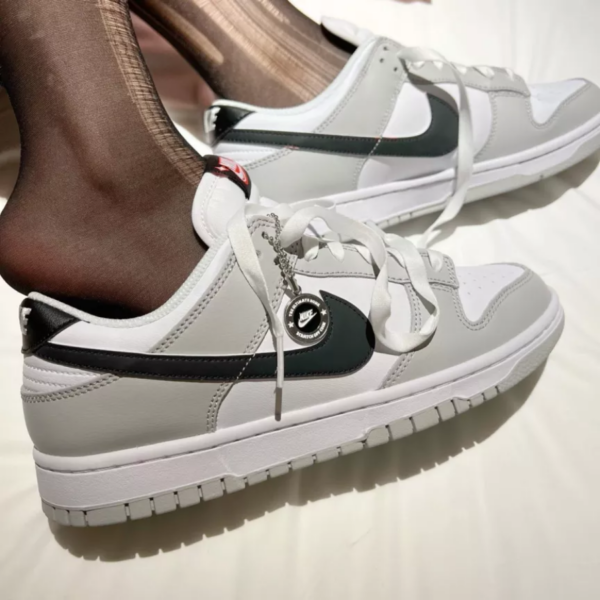 Giày Nike Dunk Low Retro SE Jackpot 'Grey Fog' DR9654-001 - Ảnh 3