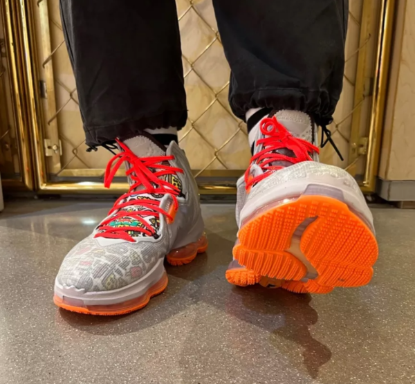 Giày Nike Lebron XIX 19 'Gray' DC9341-001 - Ảnh 3