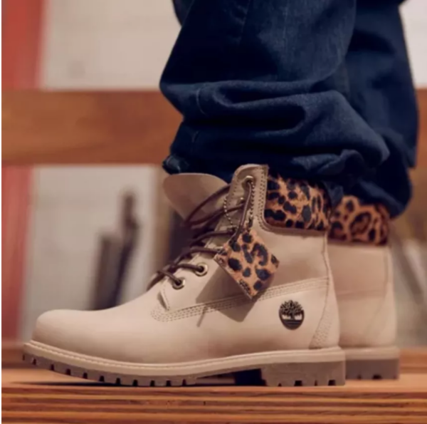 Giày Timberland 6 Inch Cheetah 'Nubuck Beige' A2GY5269 - Ảnh 2