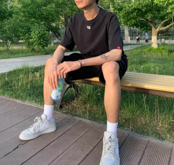 Giày Nike Air Jordan 1 Low 'White Camo' DC9036-100 - Ảnh 4