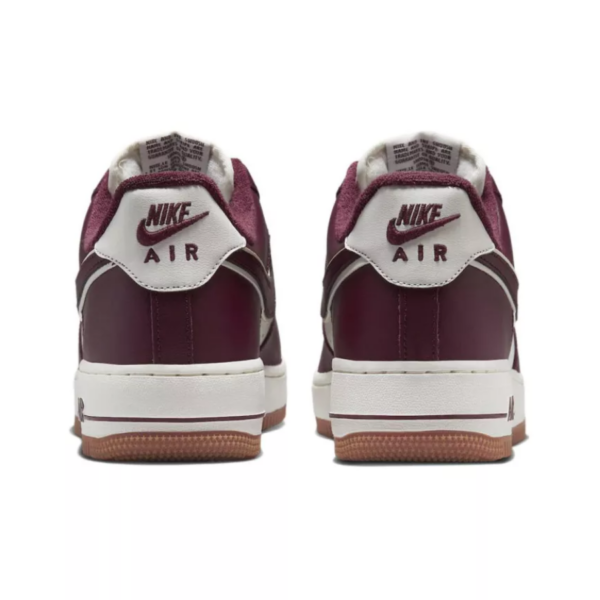 Giày Nike Air Force 1 Low 'College Pack Night Maroon' DQ7659-102 - Ảnh 9
