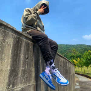 Giay Nike Air Jordan 1 Golf Low 'UNC' DD9315-100